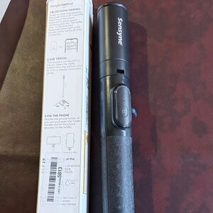 Black Tripod Monopod for Cameras and Phones
